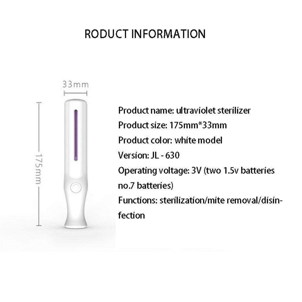 Mini Ultraviolet LV Sanitizer