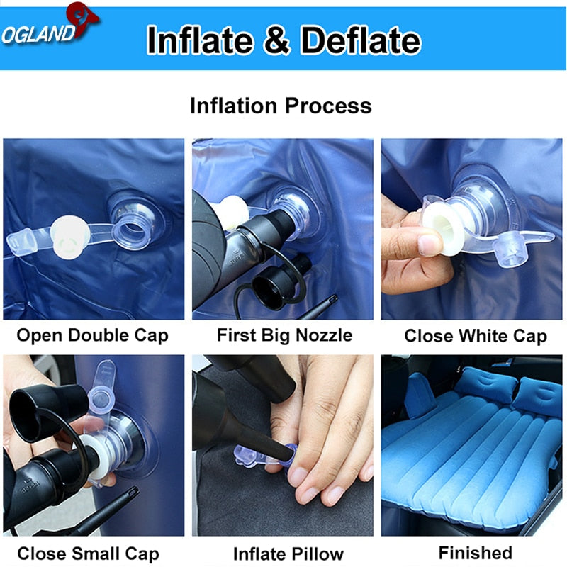 Inflatable Car Travel Mattress