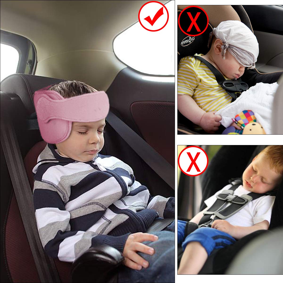 Head car seat clearance support