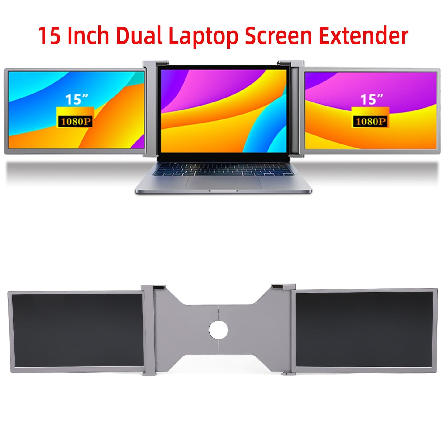 Dual Extender Screen for Laptops